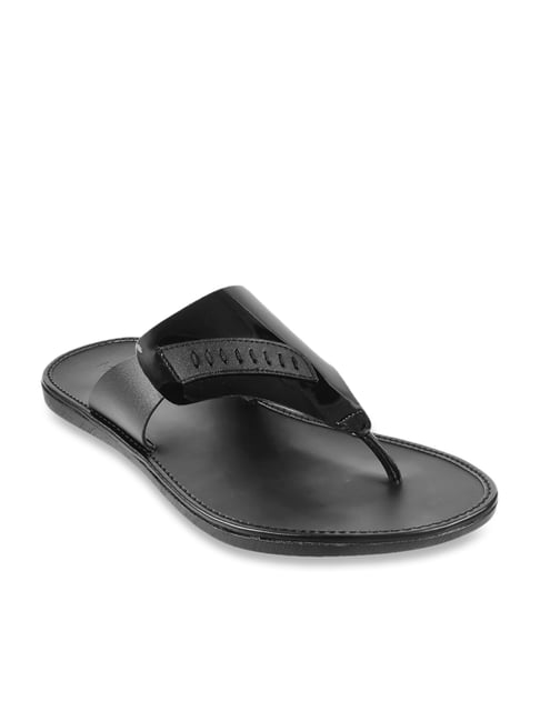 Buy Mochi Womens Black Flat Sandals Online