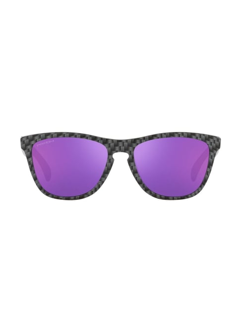 Oakley – HSTN Metal Matte Clear/Prizm Violet | Highsnobiety Shop