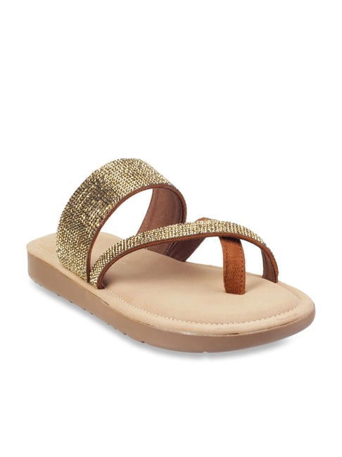 Catwalk golden sandals new arrivals