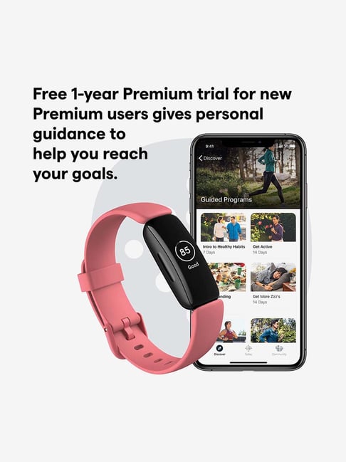 Buy Fitbit Inspire 2 Health & Fitness Tracker (Desert Rose) Online At