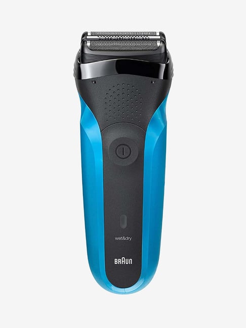 Braun Series 3 310s Rechargeable Wet and Dry Foil Shaver (Black and Blue)