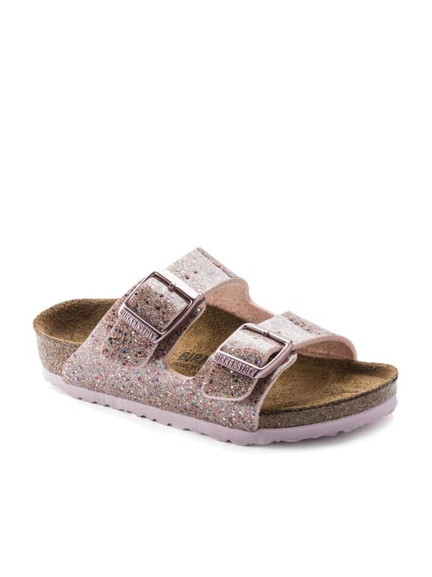 Buy Birkenstock Kids Arizona Cosmic Sparkle Rose Slide Sandals for Girls at  Best Price @ Tata CLiQ