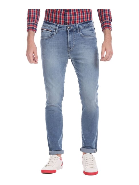 Buy Polo Blue Skinny Fit Jeans for Men Online Tata CLiQ