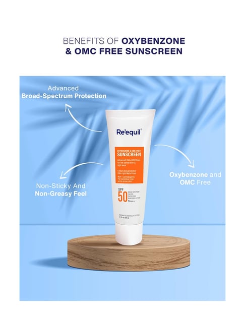 Buy Re'equil Oxybenzone Free Sunscreen Spf 50 - 50 gm Online At Best ...