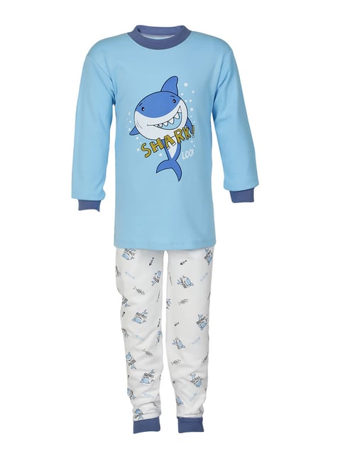 Kids shark pyjamas hot sale