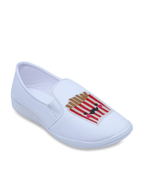 Dchica D'chica Kids White Plimsoll Shoes