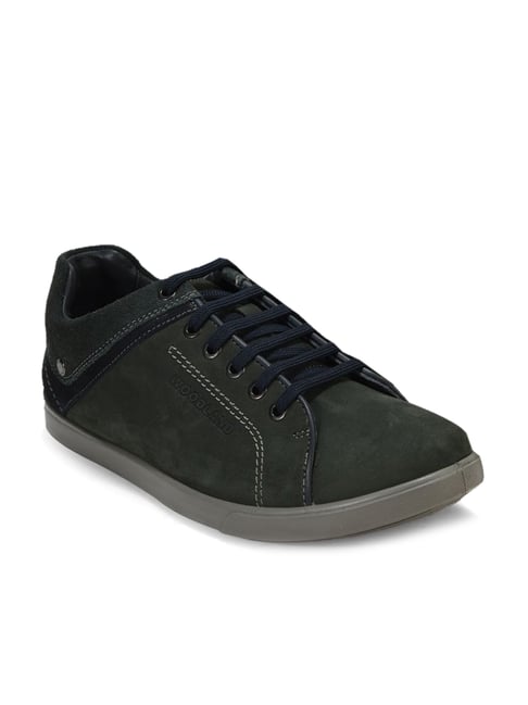 Woodland Men's Green Casual Sneakers