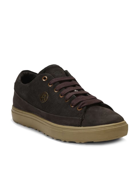 Buy Woodland Men's Russia Brown Casual Sneakers for Men at Best