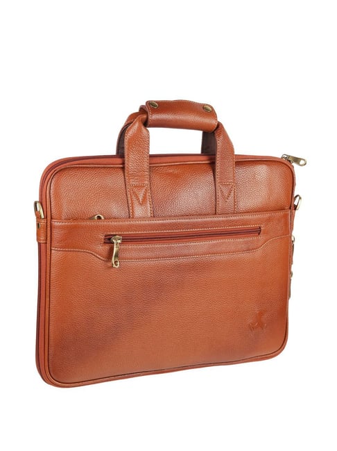Mens Leather Briefcase Business Laptop Bag Waterproof Travel Satchel Bag  Messenger Bag for Men  NextGenChoice