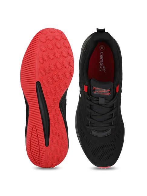 Campus Men's Spice Black Running Shoes 