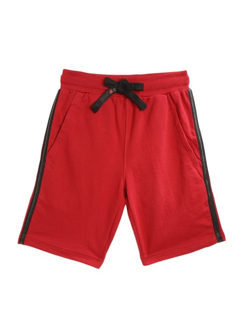 Sweet Dreams Kids Red Solid Shorts