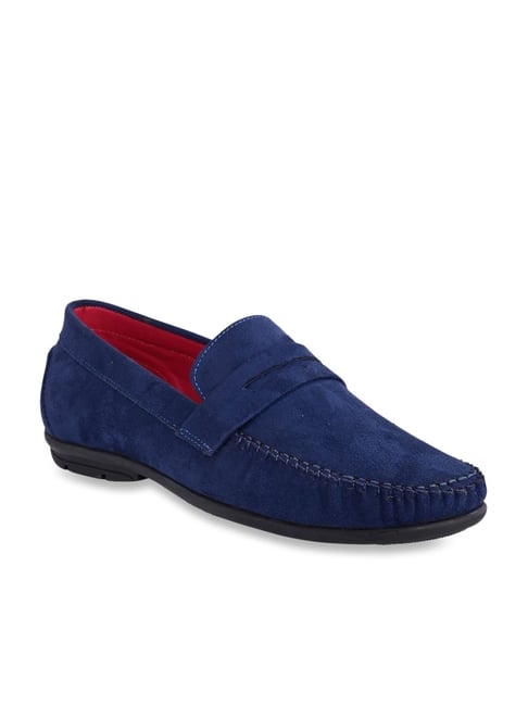 Carlton London Men's Navy Casual Loafers