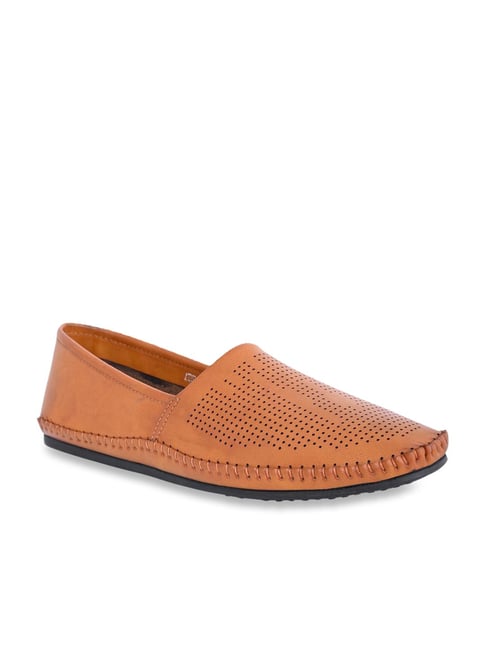 Carlton London Men's Tan Espadrille Shoes