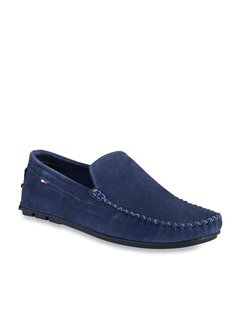 Carlton London Men's Blue Casual Loafers