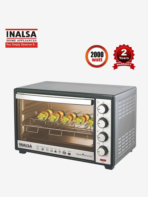 Buy Inalsa MasterChef 46SSRC 46L Oven Toaster Grill (OTG) Online At