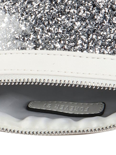 Silver clutch forever online 21