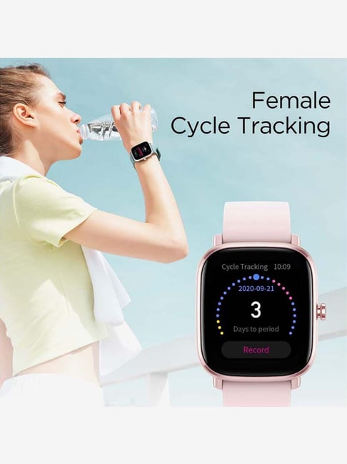 Huami Amazfit GTS Mini Smartwatch (Flamingo Pink)