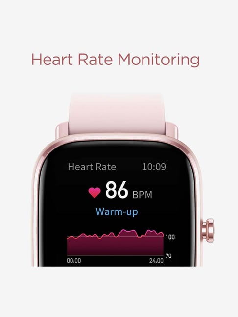 Buy Huami Amazfit GTS Mini Smartwatch (Flamingo Pink) Online At