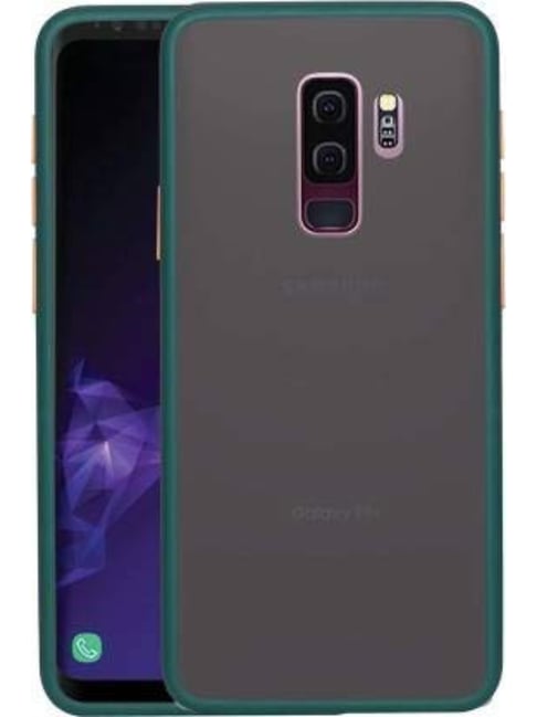 Nkarta Protective Back Cover For Samsung Galaxy S9 (Dark green)