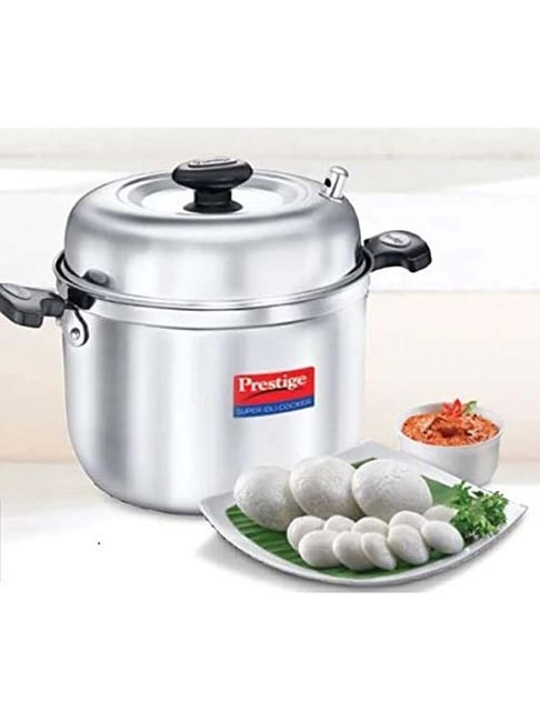 Prestige Silver Stainless Steel Idli Cooker Set