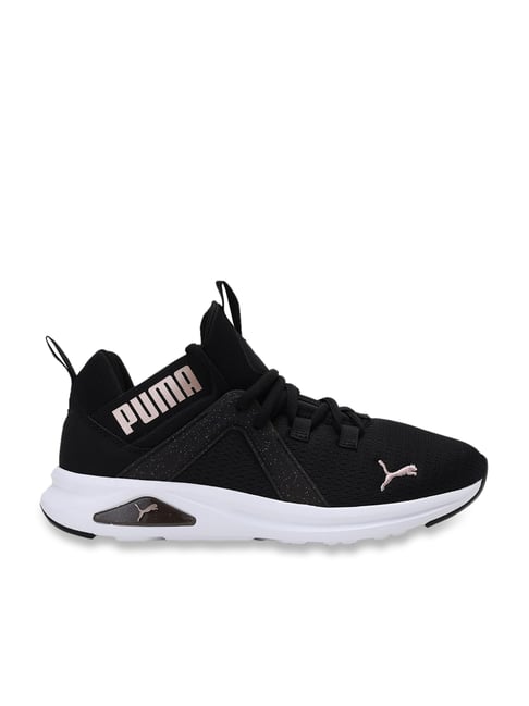 Puma Women's Enzo 2 Speckle Black Running Shoes