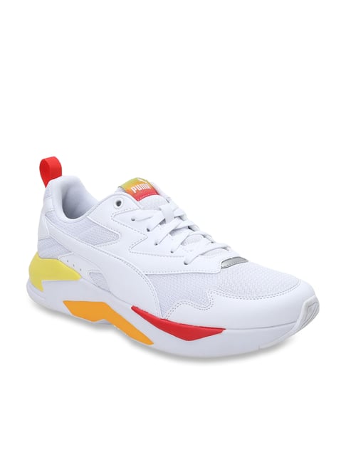 Buy Puma Men's X-Ray Lite Rainbow White Casual Sneakers Online at Best  Prices | Tata CLiQ