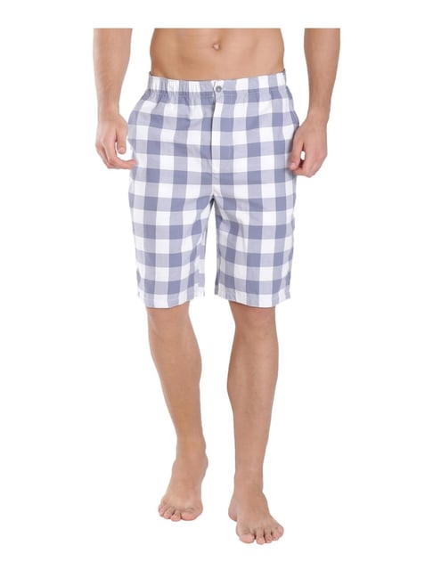 Jockey US88 Men's Super Combed Mercerized Cotton Woven Regular Fit Printed  Bermuda (Prints May Vary)