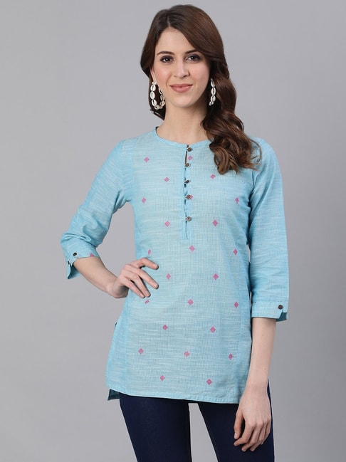 Cotton Straight Kurti at Rs.895/Piece in ludhiana offer by Pooja Fashions