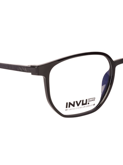 Buy INVU G4009A Black Full Rim Square Frame For Men At Best Price