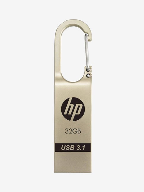 HP X760W 32 GB USB 3.1 Flash Drive (Gold)