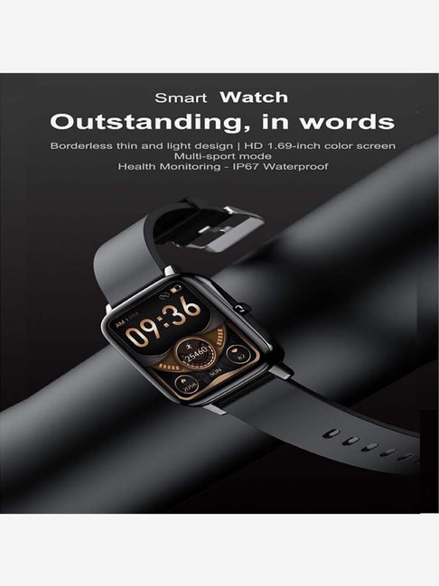 Buy EYNK LitFit H80 Fitness Smartwatch (Black) Online At Best Price ...