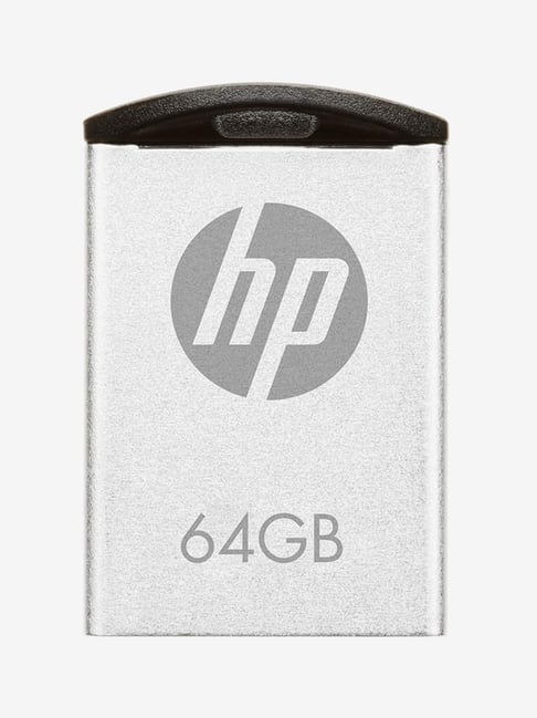 HP V222W 64 GB USB 2.0 Flash Drive (Silver)