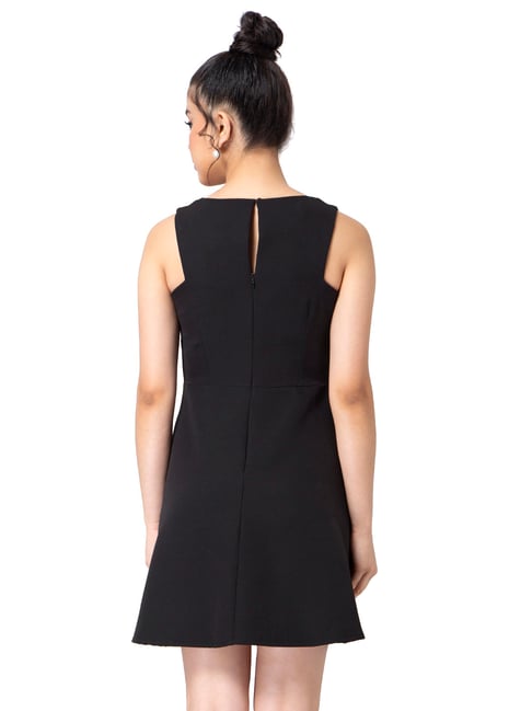 Buy Faballey Black Mini Dress For Women Online Tata Cliq