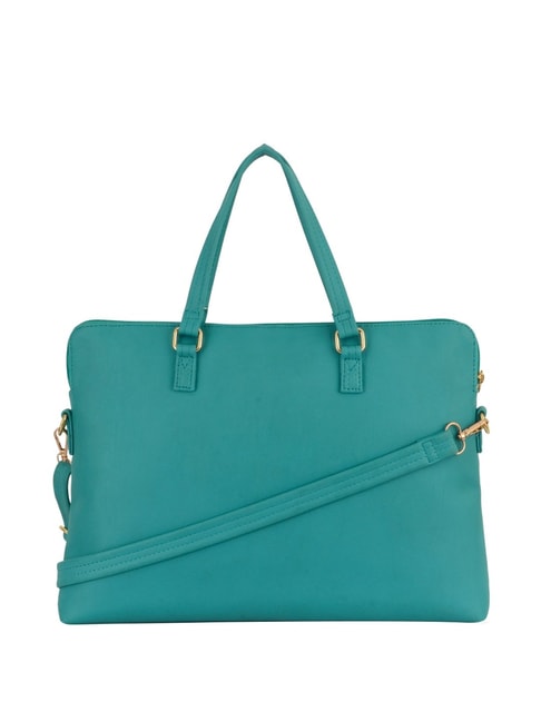 GG By Baggit Many Crew Green Solid Large Tote Handbag Price in India