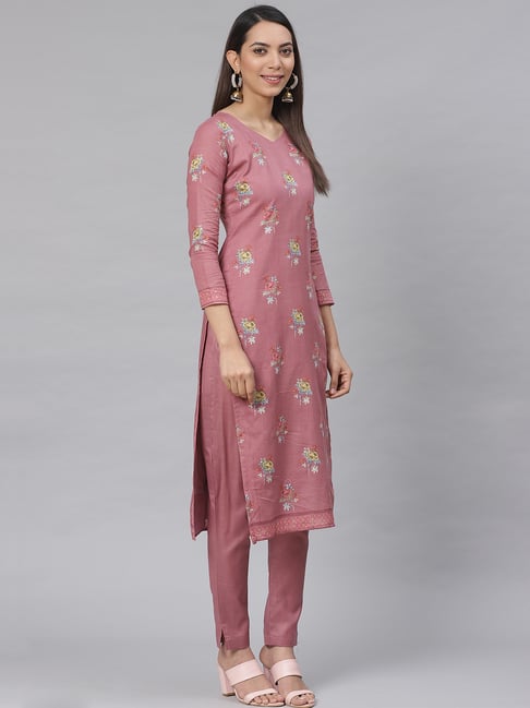 open lace back dress Amazing dark pink unstitched Salwar suits dress material (free size)   Shopping World