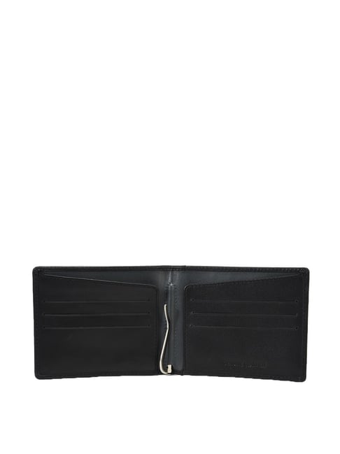 Buy Woodland Black Leather Bi-Fold Wallet for Men Online At Best Price ...