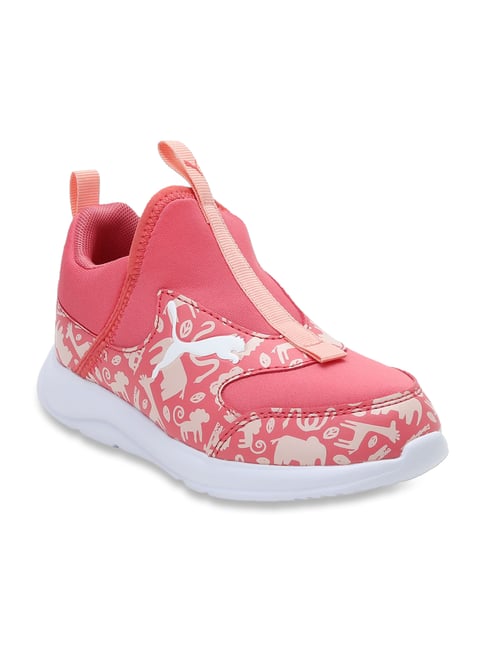 Buy Puma Kid's Fun Racer PS Coral Casual Slip-Ons for Boys at Best