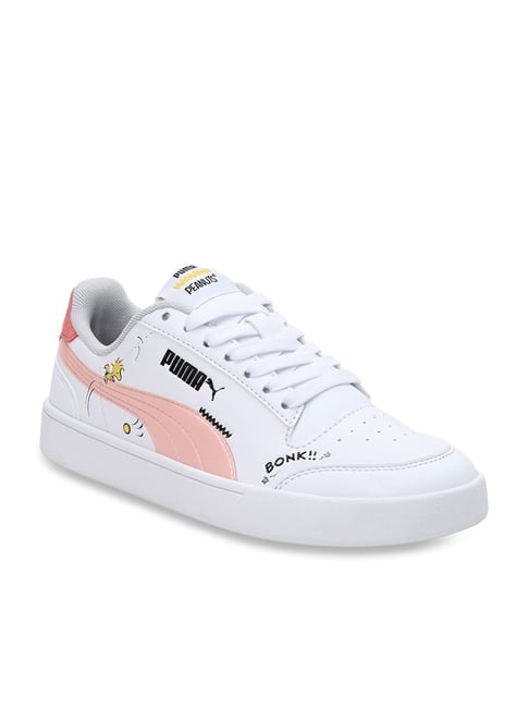 Buy Puma Kid's PEANUTS Shuffle JR White Casual Sneakers for Boys at Best  Price @ Tata CLiQ