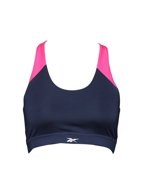 Brassière de sport Reebok en VECTOR NAVY