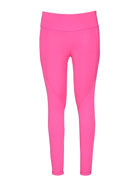 Reebok Pink Mid Rise WOR PP Tights-picture-19
