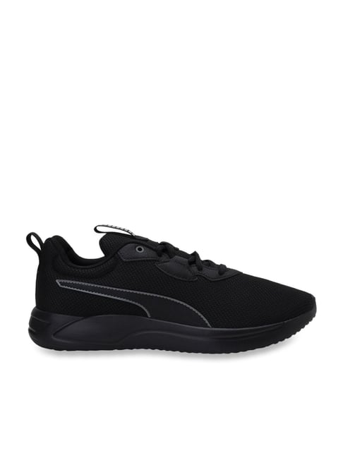 puma jet black shoes