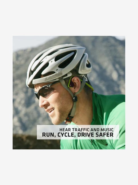 Aftershokz Bike Helmet With Earphones Bone Conduction Headphones - Main Image