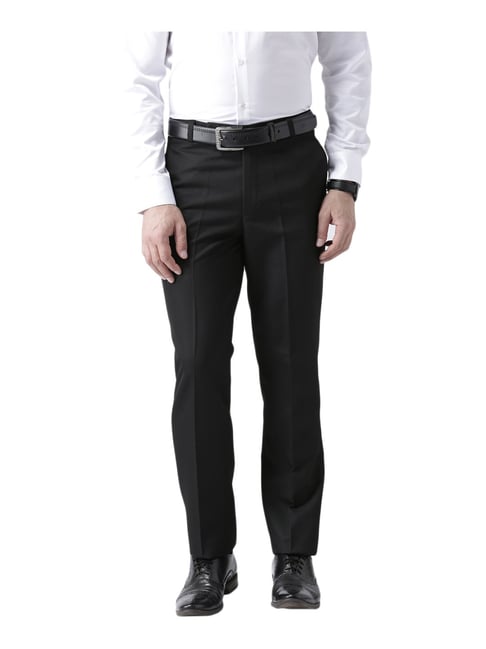 Amazon.com: Work Pants for Men Men's Flat Front Cotton Blend Dress Pants  Regular-Fit Flat Front Business Tapered Trousers(Black,XXL) : Clothing,  Shoes & Jewelry