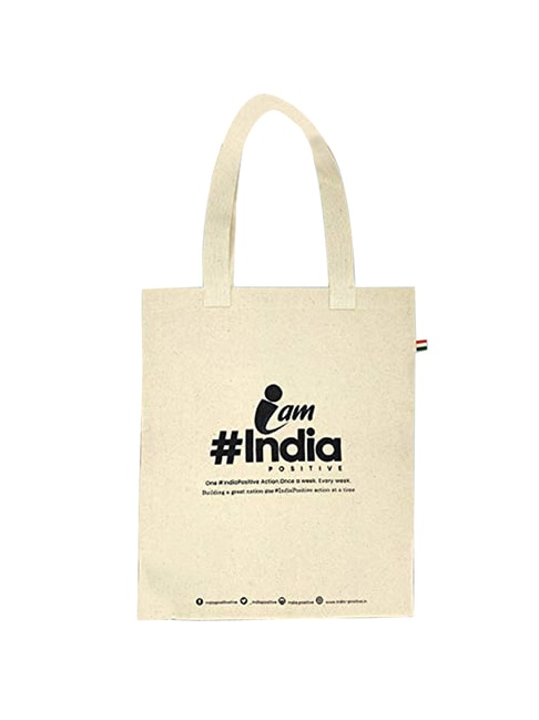 Clean Planet Beige Printed Medium Tote Handbag Price in India