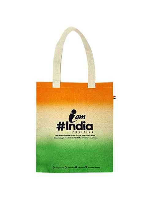 Clean Planet Multicolor Printed Medium Tote Handbag Price in India