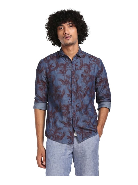 light printed shirt