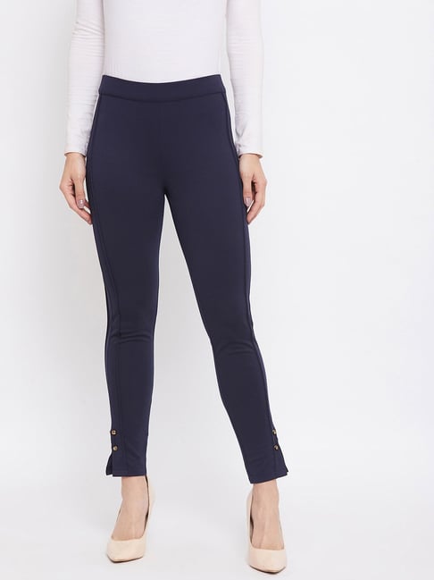 Camla by MADAME Navy Regular fit Jeggings