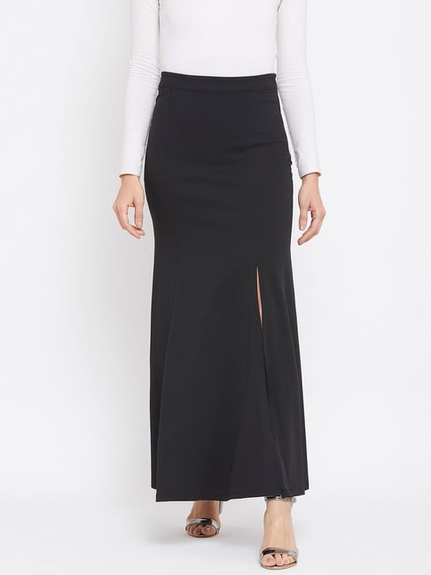 Camla by MADAME Black Cotton Skirt