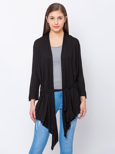 black shrug women's clothing