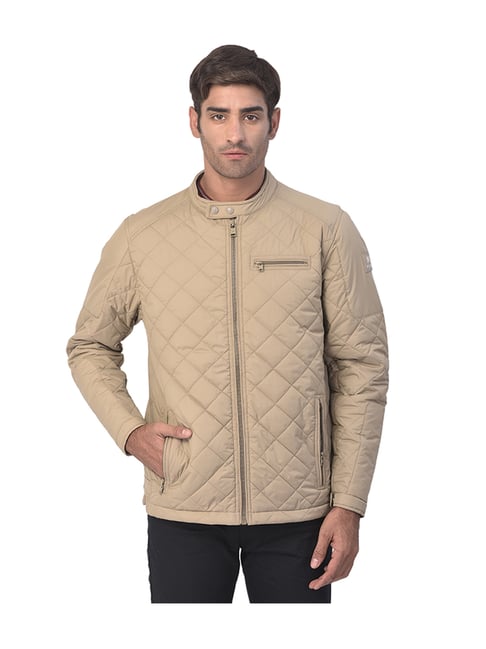 Buy online Navy Blue Self Design Jacket from Jackets for Men by Showoff for  ₹2549 at 66% off | 2024 Limeroad.com